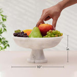Pedestal Fruit Bowl - 10 Inches