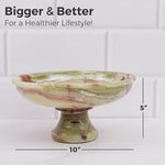 Pedestal Fruit Bowl - 10 Inches