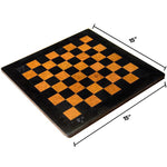 12" Natural Marble Chess
