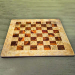 12" Natural Marble Chess