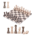 10 Inches Oceanic & Verona Borderless Chess Set