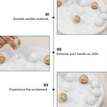 Tic Tac Toe 10" Inches White & Green