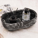 Marble Oval Bowl