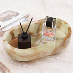 Marble Oval Bowl