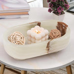 Marble Oval Bowl