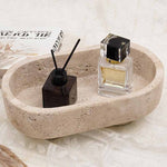 Marble Oval Bowl