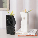 Ying Yang Marble Vase