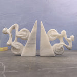 Marble Stone-Cycler Bookend