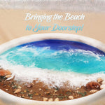 Epoxy Home Decor (Beach White) - Table Decor