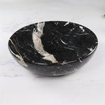 Handcrafted Marble Fruit Bowl - 12 Inches
