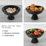 Marble Fruit Bowl Stand 12 Inches