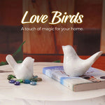 Marble Love Birds black 3" Inches