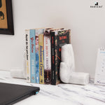 Marble Hand Bookends - Set of 2