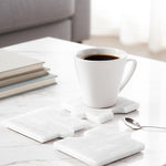 Marble Puzzle Shape Coasters (Set of 4)