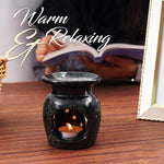 Marble Oil Burner 4" Inches Handmade Candle Wax Warmer