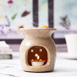 Marble Oil Burner 4" Inches Handmade Candle Wax Warmer