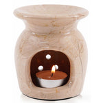 Marble Oil Burner 4" Inches Handmade Candle Wax Warmer