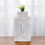 Marble Square Vase