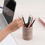 Elegant Marble Stationery Holder
