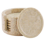 Marble Coaster Set - Round