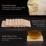 Marble Coaster Set - Square