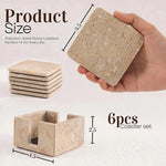 Marble Coaster Set - Square