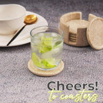 Marble Coaster Set - Round