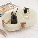 Marble Oval Bowl