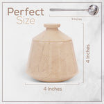 Big Tumbler Salt Cellar white 8