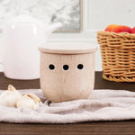 5" Marble Garlic Keeper for Kitchen Counter