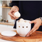 5" Marble Garlic Keeper for Kitchen Counter