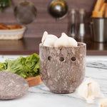 5" Marble Garlic Keeper for Kitchen Counter