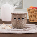 5" Marble Garlic Keeper for Kitchen Counter
