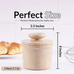 Marble Butter Keeper 15