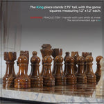 Marble Chess Set Fancy style