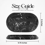 Marble Oval Tray