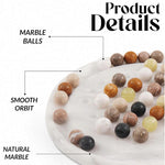 10 Inches Marble Peg Solitaire Set