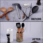 Handcrafted Marble Utensil Holder