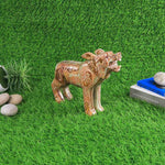 Marble Handcrafted  Wolf-8 inch Decorative Piece
