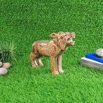 Marble Handcrafted  Wolf-8 inch Decorative Piece