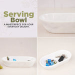 Marble Dough Bowl 10" Inches