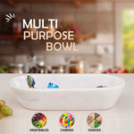 Marble Dough Bowl 10" Inches