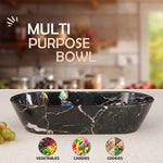 Marble Dough Bowl 10" Inches