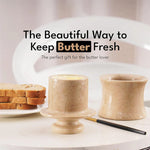 Marble Lady Butter Keeper