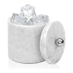 Marble Ice Bucket with Cap