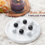 Marble Tic Tac Toe Board Game 6" Inches