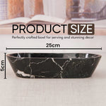Marble Dough Bowl 10" Inches