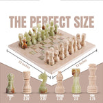 12" Chess Set Verona & Green