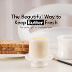 Marble Lady Butter Keeper