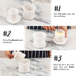 Marble Lady Butter Keeper
